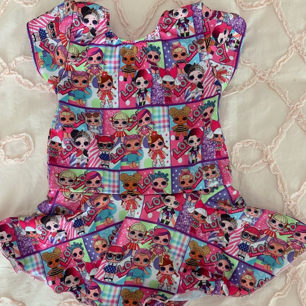LOL doll Skirted Leotard - Size 2T